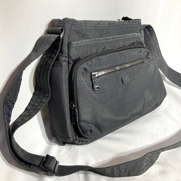 Lug Brand Grey Purse Infinity Collection Shimmy - Picture 3 of 16